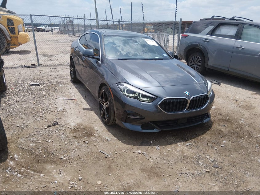 2021 BMW 2er VIN WBA53AK03M7J02368 — IAAI salvage auction photo
