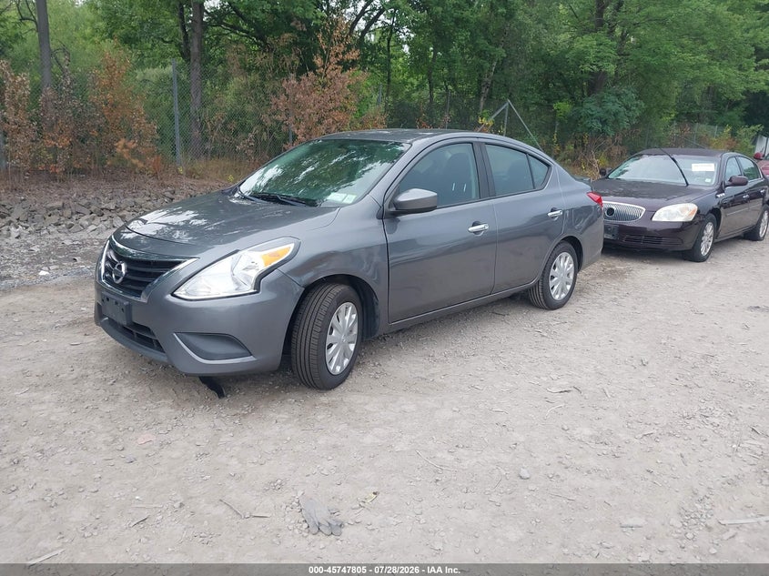 2019 Nissan Versa VIN 3N1CN7AP4KL866554 IAAI salvage auction — NORMAL WEAR, Wait Title, sold $25 on 2026-09-14 (photo 2)