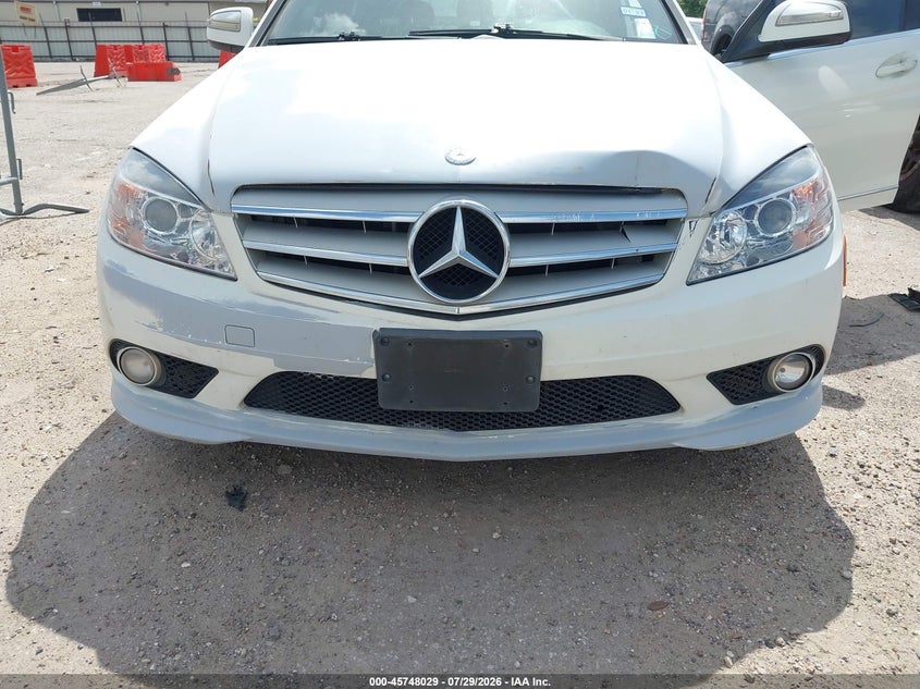 2009 Mercedes-benz C class VIN WDDGF54X09R054785 IAAI salvage auction — NORMAL WEAR, Original (Texas), sold $725 on 2026-08-19 (photo 6)