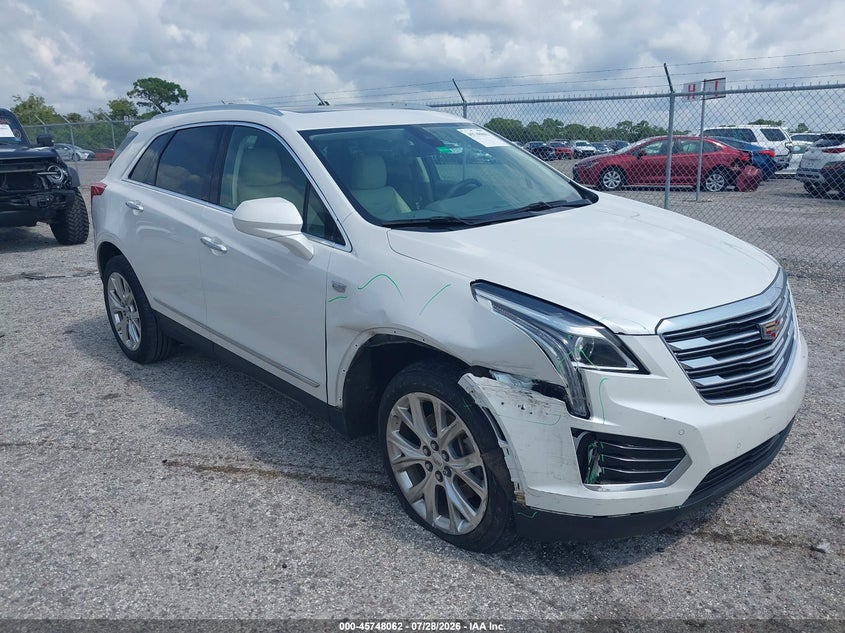 2018 Cadillac Xt5 VIN 1GYKNCRS0JZ125071 IAAI salvage auction — RIGHT FRONT, Rebuildable (Florida), sold $4,900 on 2026-08-27 (photo 1)