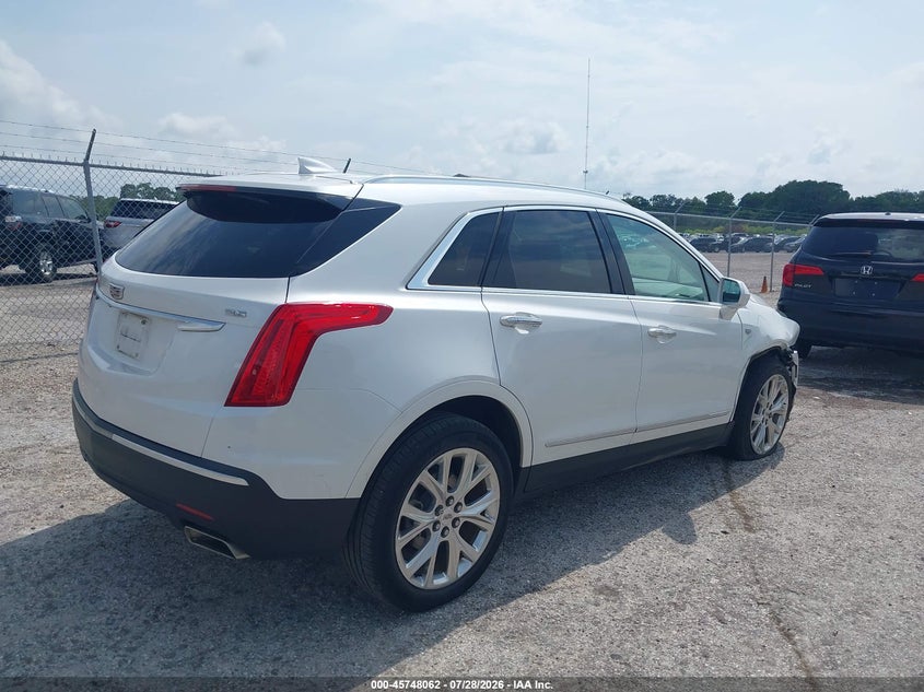 2018 Cadillac Xt5 VIN 1GYKNCRS0JZ125071 IAAI salvage auction — RIGHT FRONT, Rebuildable (Florida), sold $4,900 on 2026-08-27 (photo 4)
