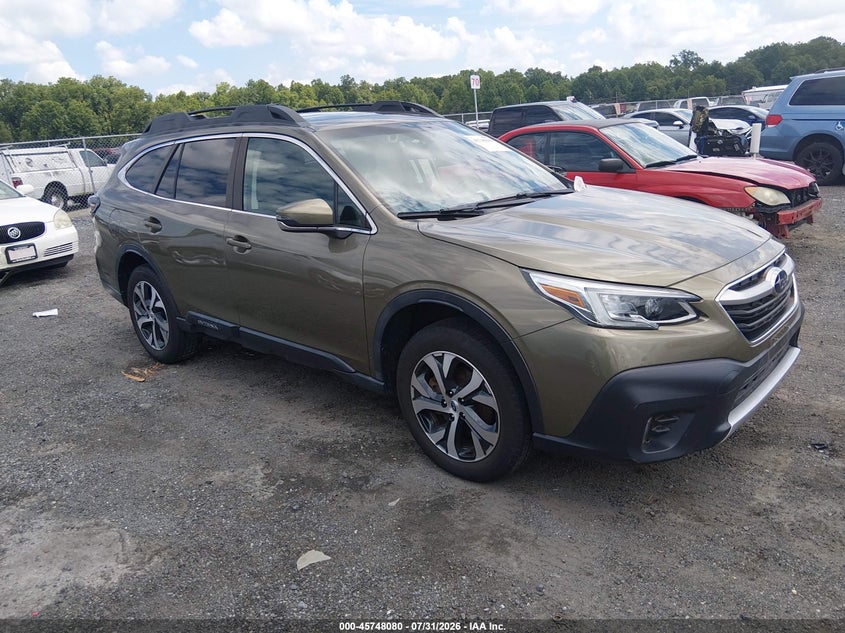 2021 Subaru Outback VIN 4S4BTANC6M3171697 — IAAI salvage auction photo