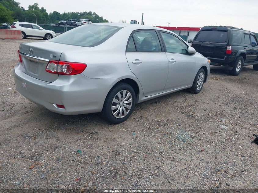 2013 Toyota Corolla VIN 5YFBU4EEXDP097437 IAAI salvage auction — NORMAL WEAR, Clear-Dealer Only (Maryland), sold $1,900 on 2026-07-30 (photo 4)