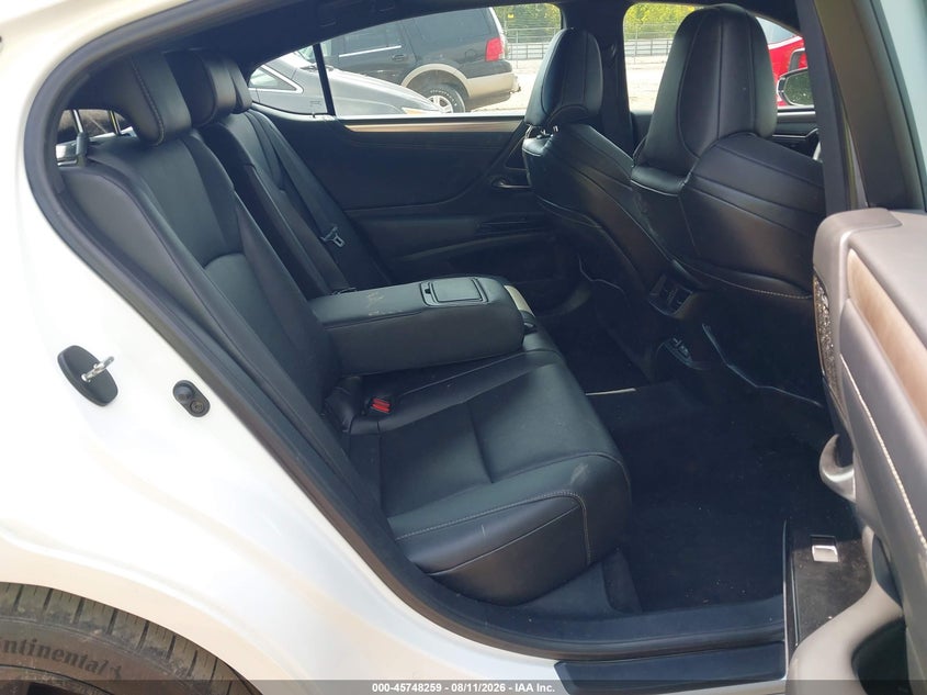 2022 Lexus ES VIN 58AGZ1B19NU132856 IAAI salvage auction — FRONT & REAR, Salvage Title, sold $19,100 on 2026-09-03 (photo 8)