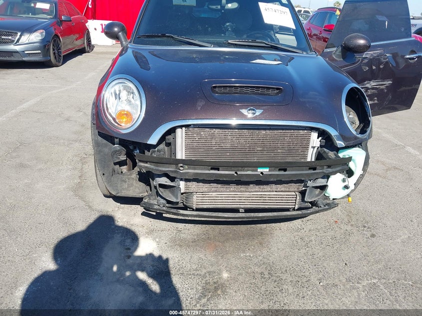 2012 Mini VIN WMWZP3C53CT549879 IAAI salvage auction — FRONT & REAR, Salvage Title, sold $1,250 on 2026-08-13 (photo 6)