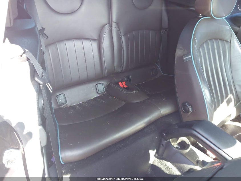 2012 Mini VIN WMWZP3C53CT549879 IAAI salvage auction — FRONT & REAR, Salvage Title, sold $1,250 on 2026-08-13 (photo 8)