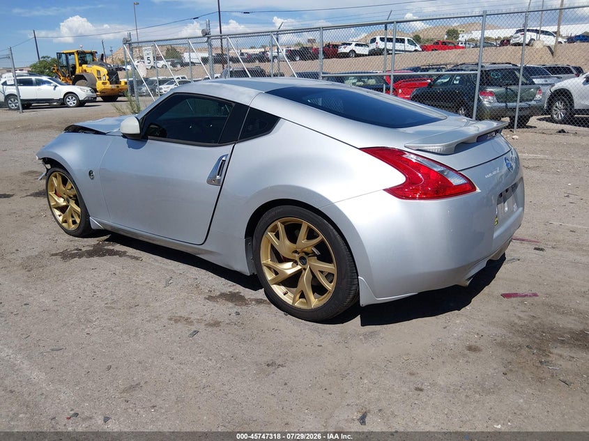 2015 Nissan 370z VIN JN1AZ4EH6FM442995 IAAI salvage auction — FRONT END, Salvage (New Mexico), sold $1,200 on 2026-09-06 (photo 3)