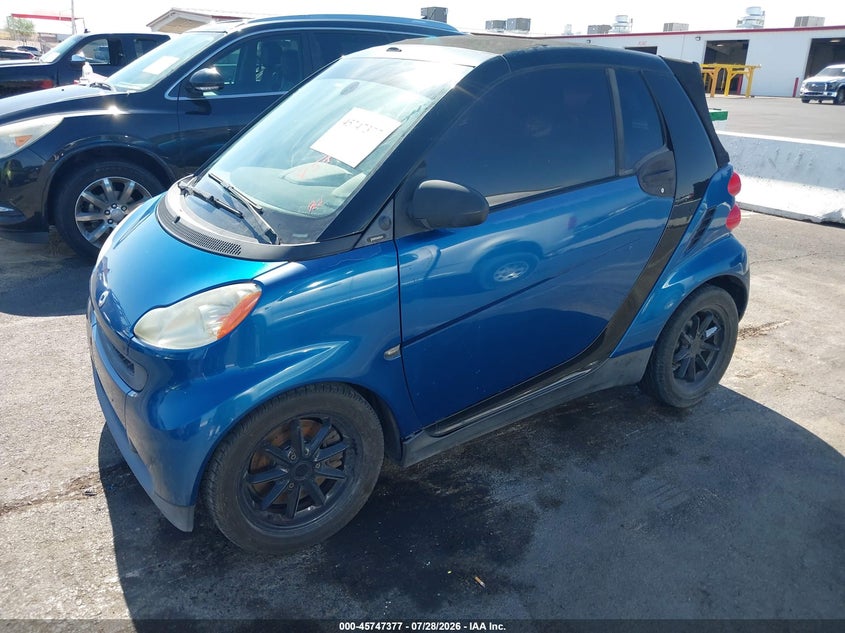 2009 Smart Fortwo VIN WMEEK31X39K263647 IAAI salvage auction — NORMAL WEAR, Salvage (Nevada), sold $300 on 2026-08-28 (photo 2)