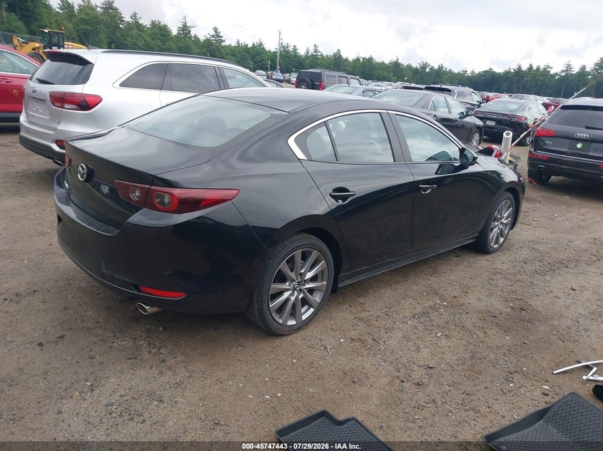 2026 Mazda 3 VIN JM1BPACL5T1889148 IAAI salvage auction — SIDE, Wait Title, sold $6,075 on 2026-10-09 (photo 4)