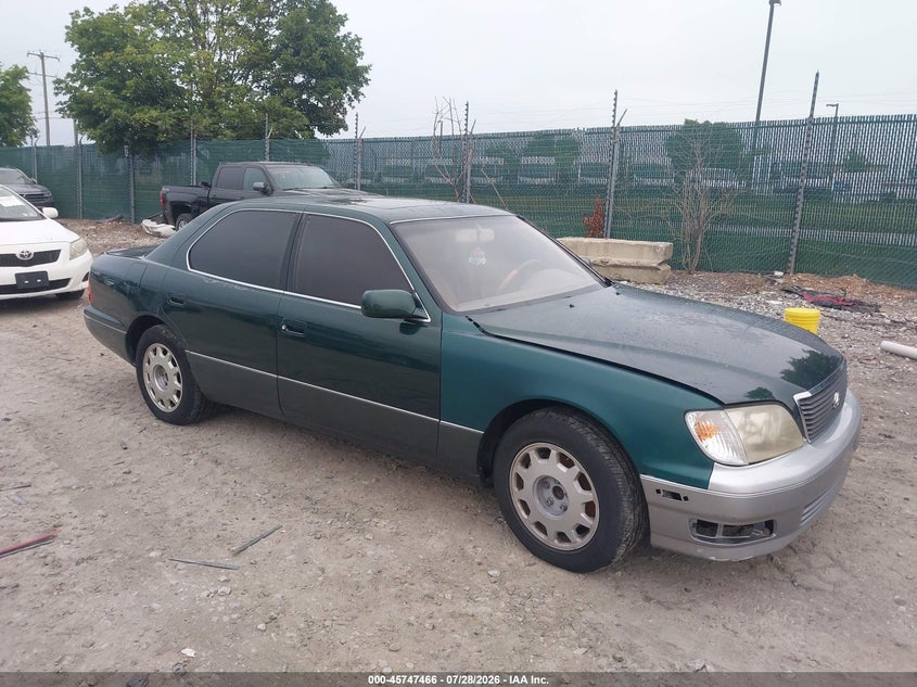 1999 Lexus Ls 400 VIN JT8BH28FXX0142743 IAAI salvage auction — NORMAL WEAR, Clear (Pennsylvania), sold $275 on 2026-07-31 (photo 1)