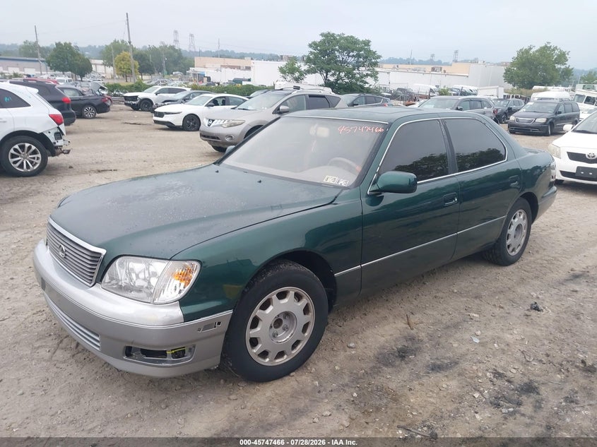 1999 Lexus Ls 400 VIN JT8BH28FXX0142743 IAAI salvage auction — NORMAL WEAR, Clear (Pennsylvania), sold $275 on 2026-07-31 (photo 2)