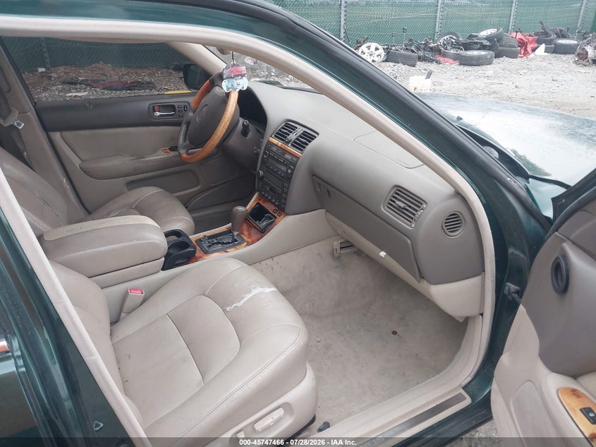 1999 Lexus Ls 400 VIN JT8BH28FXX0142743 IAAI salvage auction — NORMAL WEAR, Clear (Pennsylvania), sold $275 on 2026-07-31 (photo 5)