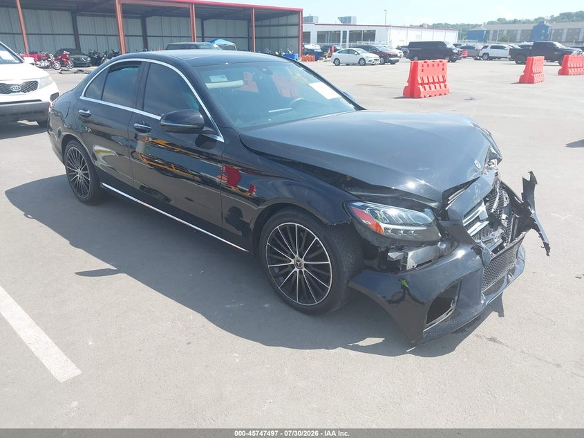 2021 Mercedes-benz C-klasse VIN W1KWF8DB5MR630428 — IAAI salvage auction photo