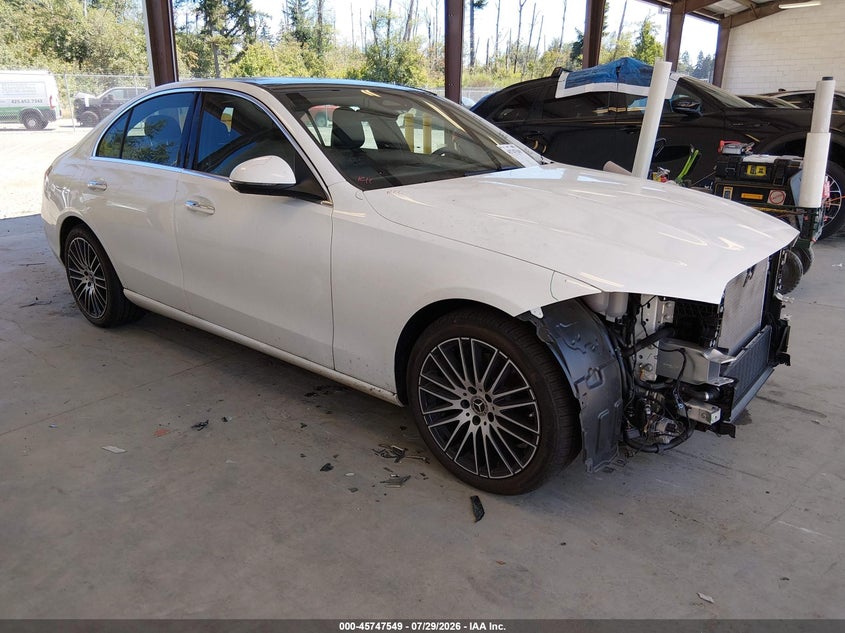 2025 Mercedes-benz C-klasse VIN W1KAF4HB3SR250563 — IAAI salvage auction photo