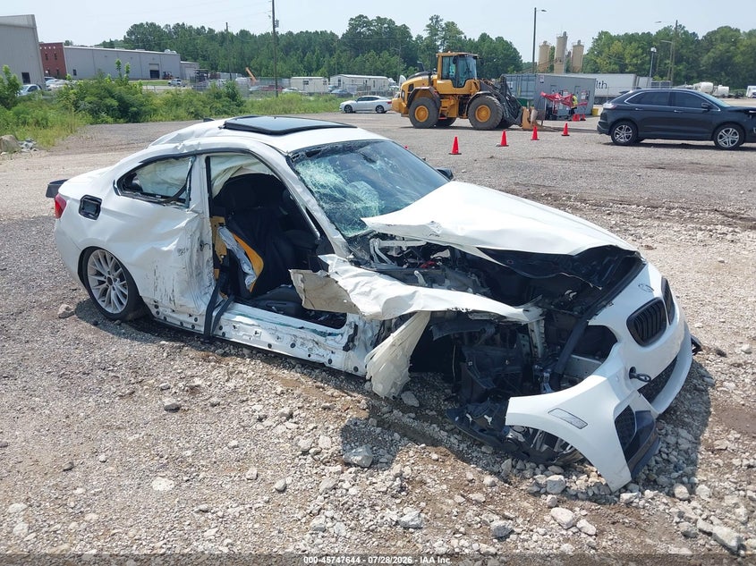 2016 BMW 2 series VIN WBA1G9C58GV598750 IAAI salvage auction — NORMAL WEAR, Clear (Florida), sold $25 on 2026-08-05 (photo 1)