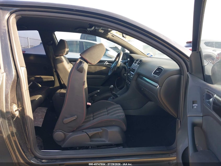 2012 Volkswagen Gti VIN WVWEV7AJ0CW023285 IAAI salvage auction — NORMAL WEAR, Clear (Texas), sold $625 on 2026-08-13 (photo 5)