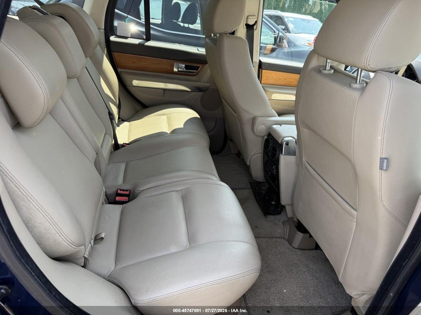 2013 Land rover Range rover sport VIN SALSF2D43DA764790 IAAI salvage auction — MECHANICAL, Salvage Title, sold $900 on 2026-09-08 (photo 8)
