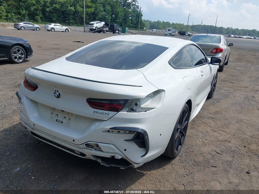 2023 BMW 8er VIN WBAAE2C06PCM89684 IAAI salvage auction — FRONT & REAR, Salvage - Greater Than 75% (Maryland), sold $19,000 on 2026-08-30 (photo 4)