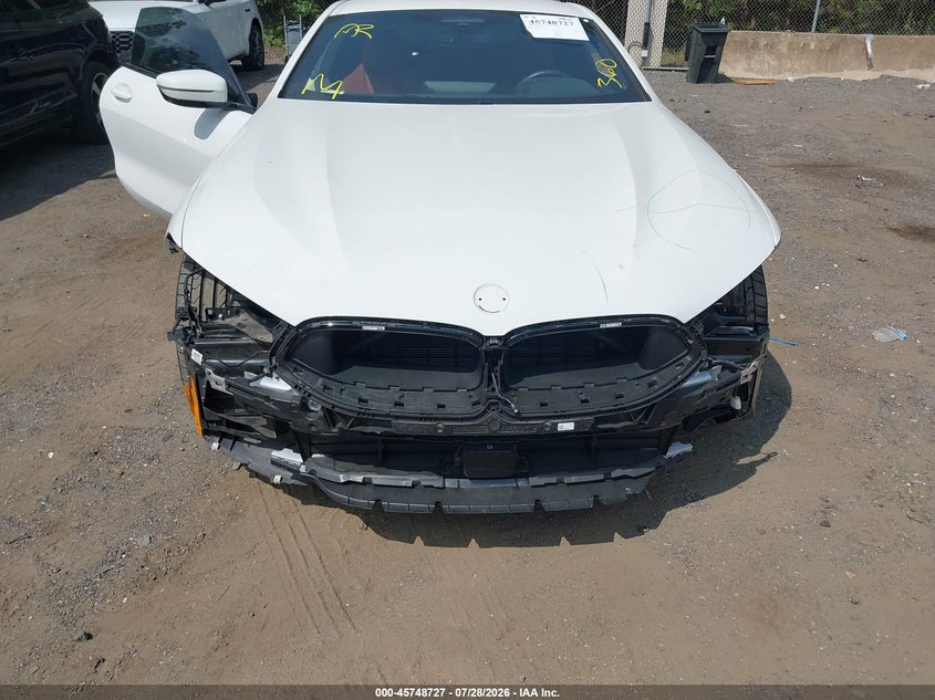 2023 BMW 8er VIN WBAAE2C06PCM89684 IAAI salvage auction — FRONT & REAR, Salvage - Greater Than 75% (Maryland), sold $19,000 on 2026-08-30 (photo 6)