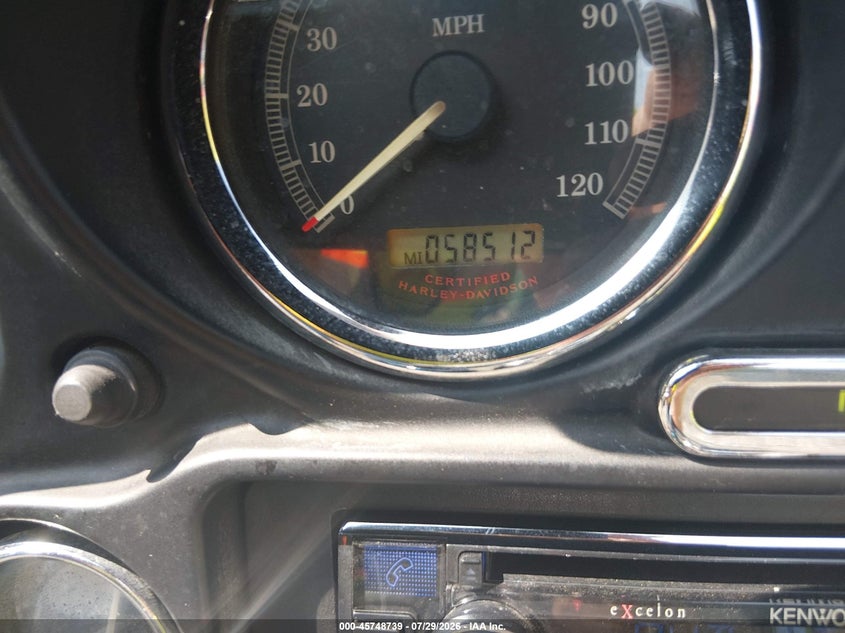 2004 Harley-davidson Flhtcui VIN 1HD1FCW144Y627441 IAAI salvage auction — REAR END, Salvage (Delaware), sold $1,500 on 2026-09-03 (photo 7)