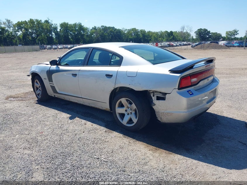 2014 Dodge Charger VIN 2C3CDXAT0EH347743 IAAI salvage auction — FRONT END, Wait Title, sold $825 on 2026-09-13 (photo 3)