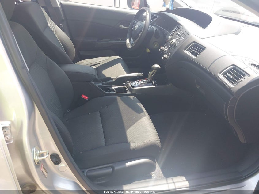 2014 Honda Civic VIN 19XFB2F50EE047367 IAAI salvage auction — FRONT END, Wait Title, sold $2,400 on 2026-09-30 (photo 5)