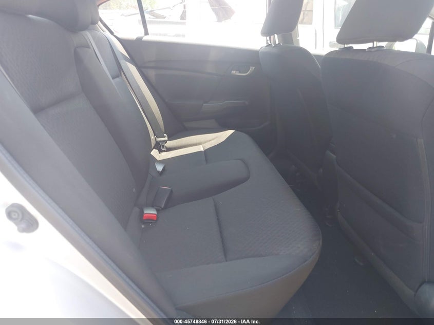 2014 Honda Civic VIN 19XFB2F50EE047367 IAAI salvage auction — FRONT END, Wait Title, sold $2,400 on 2026-09-30 (photo 8)
