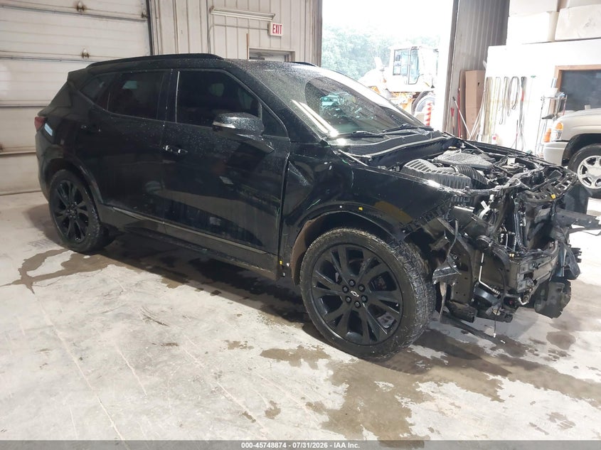 2021 Chevrolet Blazer VIN 3GNKBKRS1MS549554 — IAAI salvage auction photo