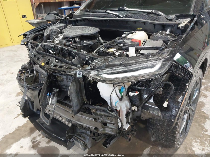 2021 Chevrolet Blazer VIN 3GNKBKRS1MS549554 IAAI salvage auction — FRONT END, Salvage Title, sold $8,500 on 2026-08-27 (photo 6)