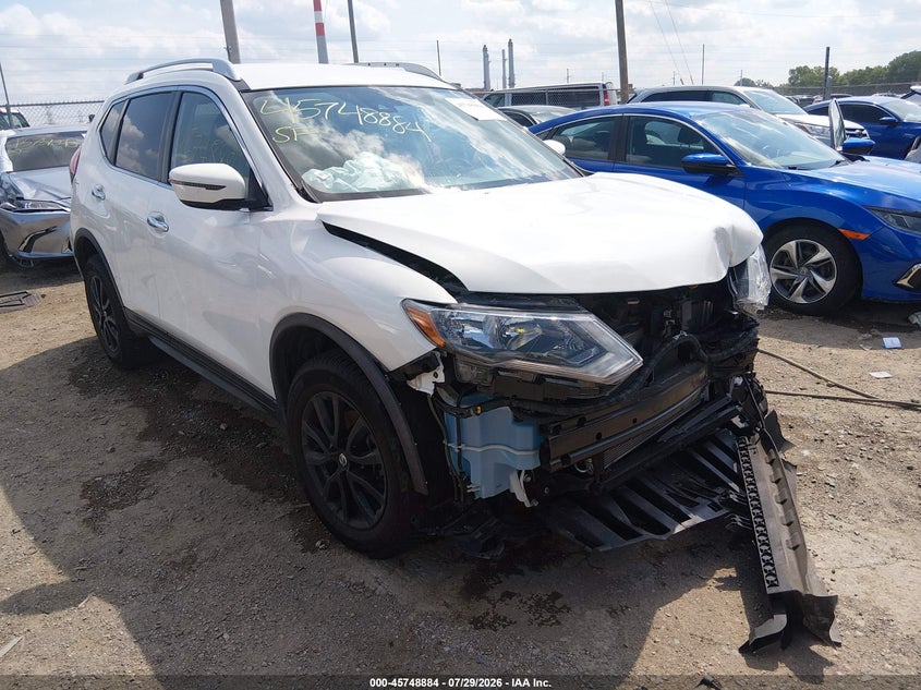 2020 Nissan Rogue VIN KNMAT2MV1LP518059 IAAI salvage auction — FRONT END, Salvage (Indiana), sold $2,100 on 2026-08-24 (photo 1)