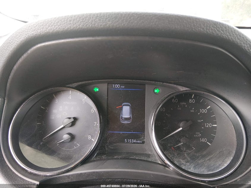 2020 Nissan Rogue VIN KNMAT2MV1LP518059 IAAI salvage auction — FRONT END, Salvage (Indiana), sold $2,100 on 2026-08-24 (photo 7)