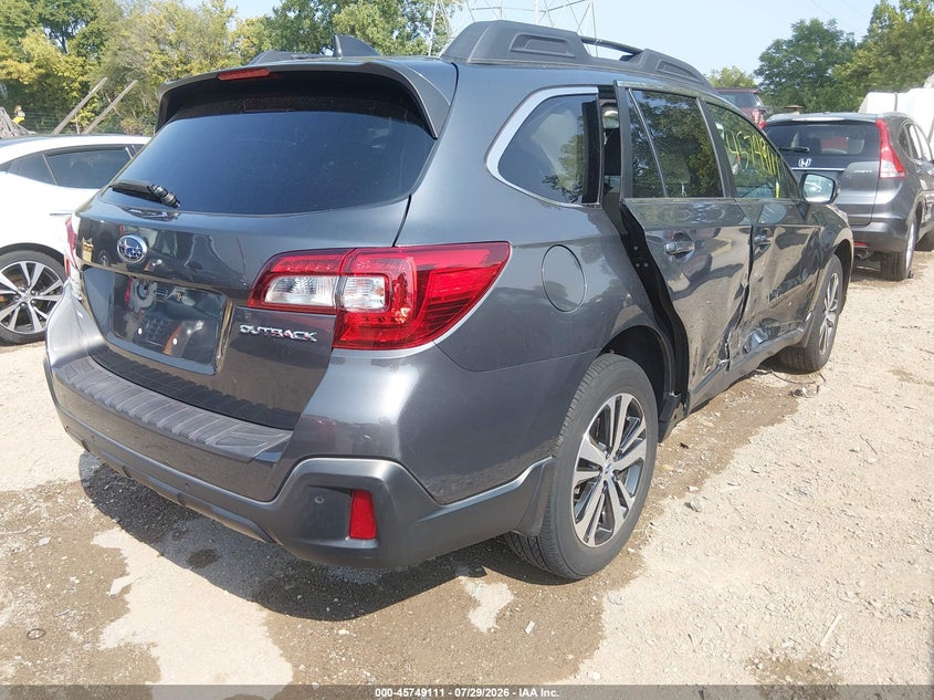 2018 Subaru Outback VIN 4S4BSANC0J3372817 IAAI salvage auction — SIDE, Clear (Indiana), sold $7,400 on 2026-08-27 (photo 4)