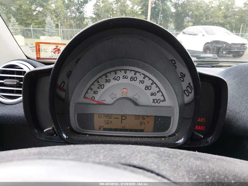 2015 Smart Fortwo VIN WMEEJ3BA6FK820513 IAAI salvage auction — NORMAL WEAR, Clear (New Jersey), sold $825 on 2026-09-03 (photo 7)