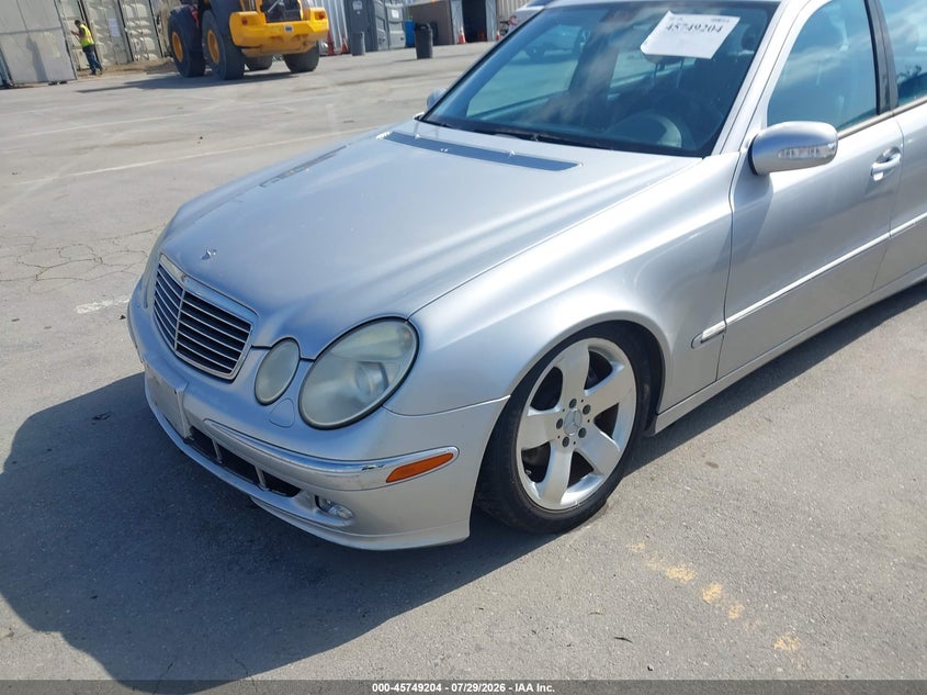 2003 Mercedes-benz E-class VIN WDBUF70J63A294244 IAAI salvage auction — FRONT END, Clear - Dealer Only (California), sold $500 on 2026-08-19 (photo 6)