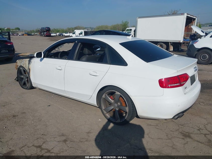 2011 Audi A4 VIN WAUHFAFL7BN018068 IAAI salvage auction — Burn Engine, Salvage - Greater Than 75% (Maryland), sold $300 on 2026-07-31 (photo 3)