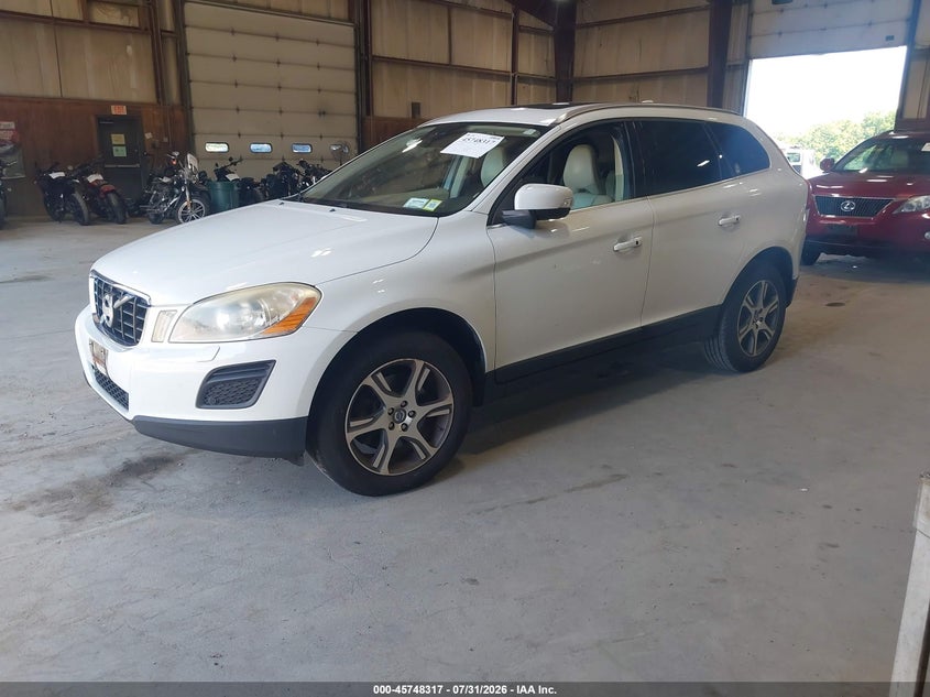 2012 Volvo Xc60 VIN YV4902DZ8C2242293 IAAI salvage auction — NORMAL WEAR, Clear (New York), sold $1,000 on 2026-08-05 (photo 2)