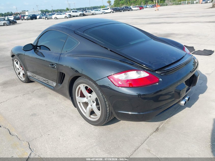 2008 Porsche Cayman VIN WP0AB29808U781738 IAAI salvage auction — FRONT END, Rebuildable (Florida), sold $6,500 on 2026-08-08 (photo 3)