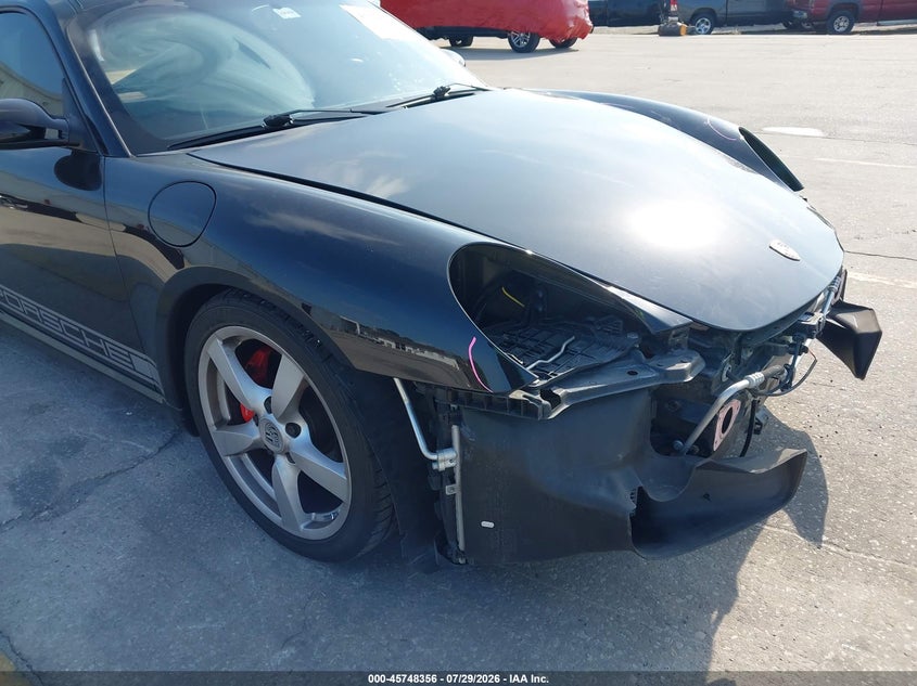 2008 Porsche Cayman VIN WP0AB29808U781738 IAAI salvage auction — FRONT END, Rebuildable (Florida), sold $6,500 on 2026-08-08 (photo 6)