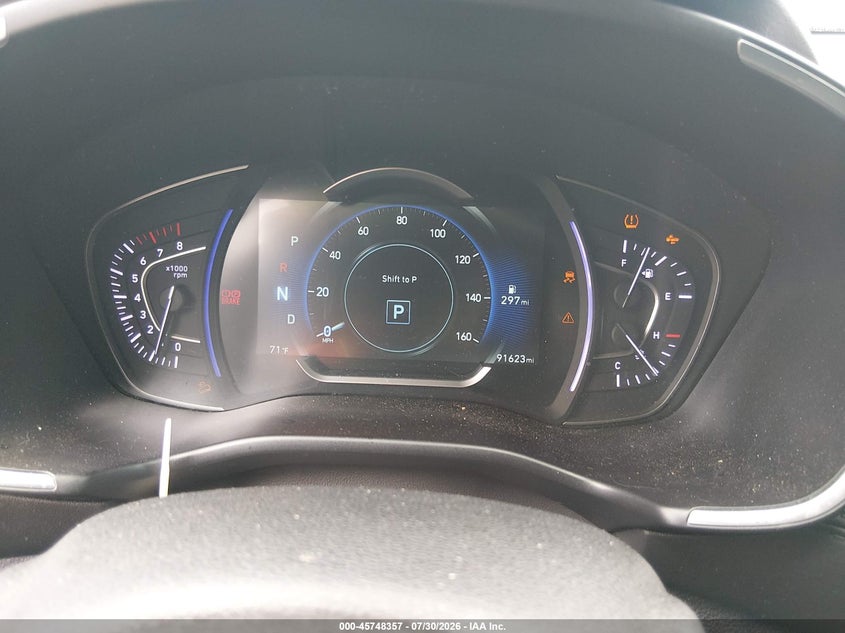 2020 Hyundai Santa fe VIN 5NMS3CAD6LH290090 IAAI salvage auction — SIDE, Salvage Title, sold $125 on 2026-08-27 (photo 7)