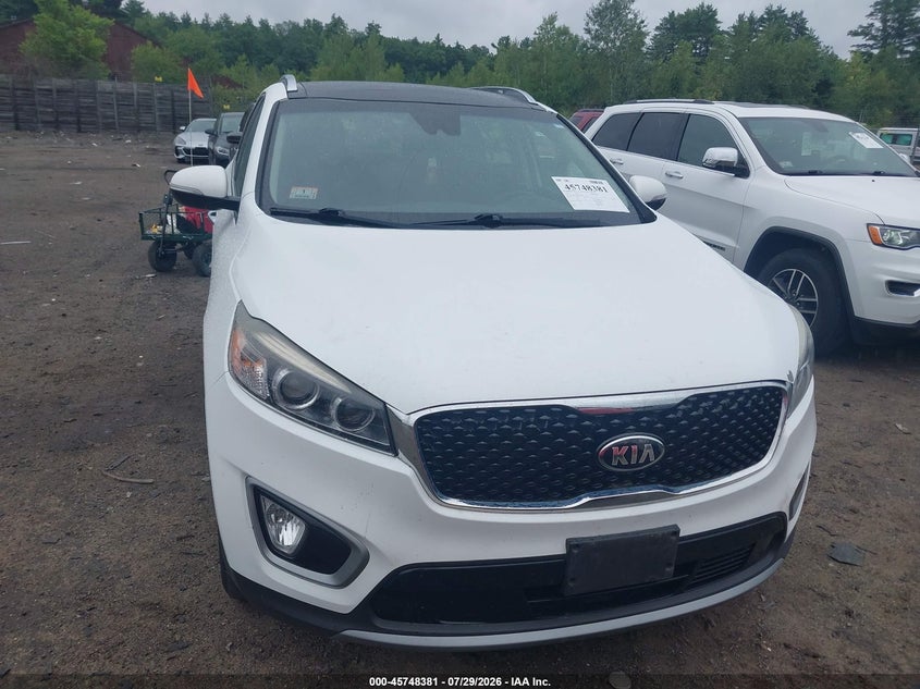 2017 Kia Sorento VIN 5XYPHDA59HG229999 IAAI salvage auction — NORMAL WEAR, Clear (Massachusetts), sold $2,200 on 2026-07-31 (photo 6)