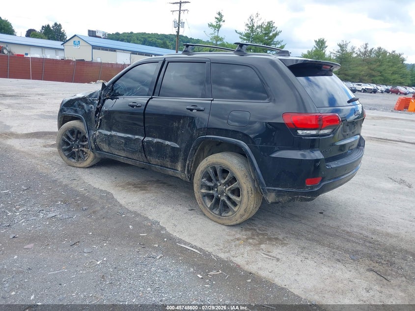 2021 Jeep Grand cherokee VIN 1C4RJFAG1MC542053 IAAI salvage auction — LEFT SIDE, Salvage Title, sold $6,000 on 2026-09-09 (photo 3)