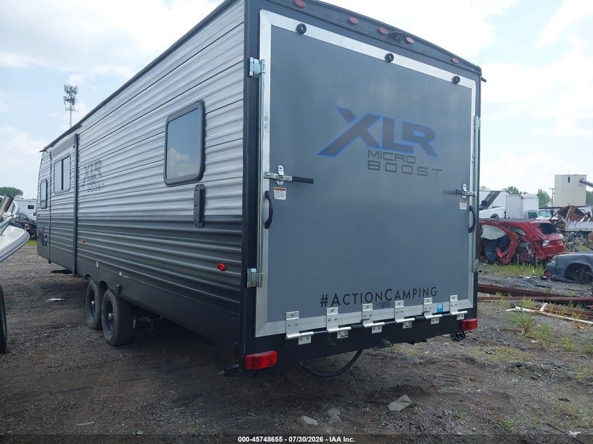 2021 Forest River Xlr Micro Boost VIN 5ZT2XLSB6MZ792918 IAAI salvage auction — WATER/FLOOD, Scrap (Michigan), sold $600 on 2026-09-16 (photo 3)