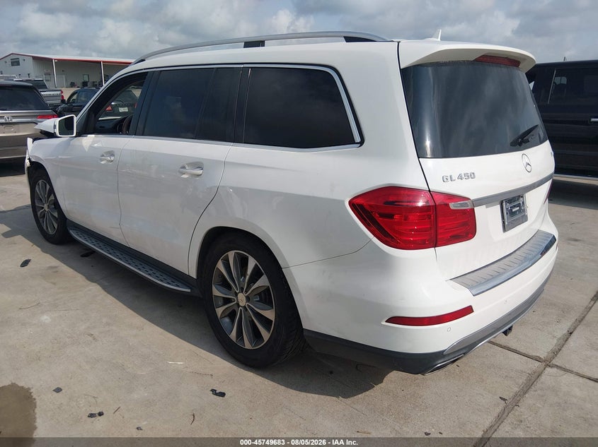 2014 Mercedes-benz Gl-klasse VIN 4JGDF7CE1EA385999 IAAI salvage auction — FRONT END, Original (Texas), sold $2,900 on 2026-09-05 (photo 3)