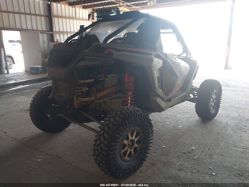 2022 Polaris Rzr VIN 3NSGAL920NG378063 IAAI salvage auction — NORMAL WEAR, Clear (Virginia), sold $10,200 on 2026-08-09 (photo 4)