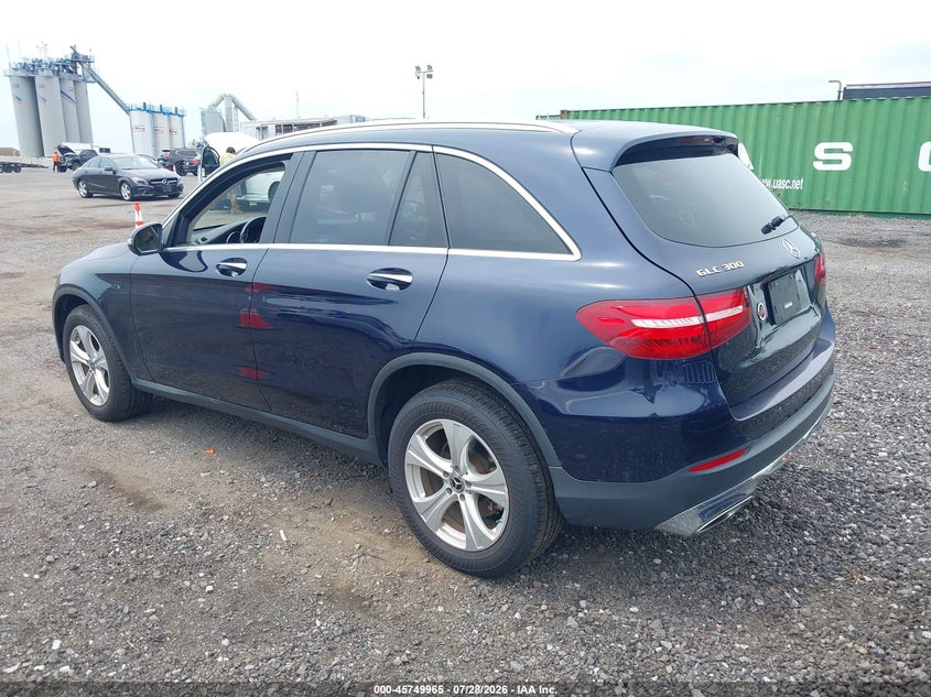 2017 Mercedes-benz Glc VIN WDC0G4KB9HF221083 IAAI salvage auction — NORMAL WEAR, Clear (New Jersey), sold $3,150 on 2026-08-04 (photo 3)