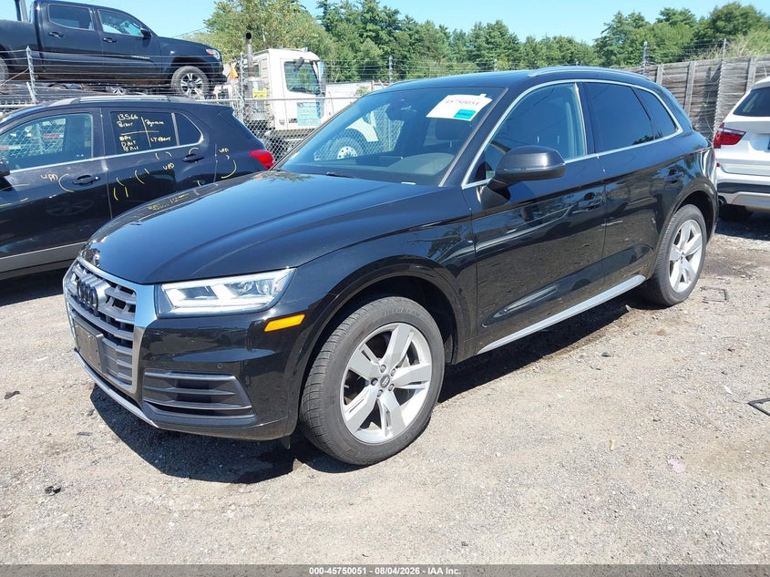 2019 Audi Q5 VIN WA1BNAFYXK2050337 IAAI salvage auction — FRESH WATER, Salvage (Massachusetts), sold $10,650 on 2026-08-28 (photo 2)