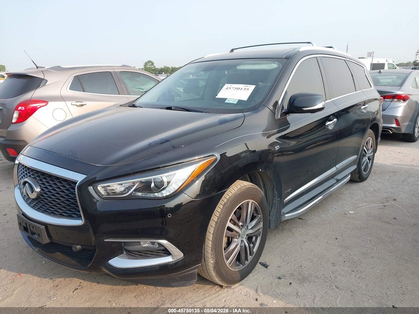 2017 Infiniti Qx60 VIN 5N1DL0MN7HC554592 IAAI salvage auction — NORMAL WEAR, Original (Texas), sold $2,000 on 2026-08-25 (photo 6)