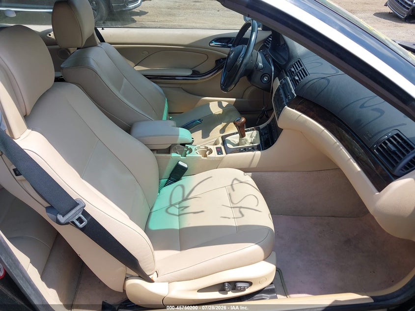 2002 BMW 3 series VIN WBABS33412JY42424 IAAI salvage auction — NORMAL WEAR, Clear (Virginia), sold $725 on 2026-08-19 (photo 5)