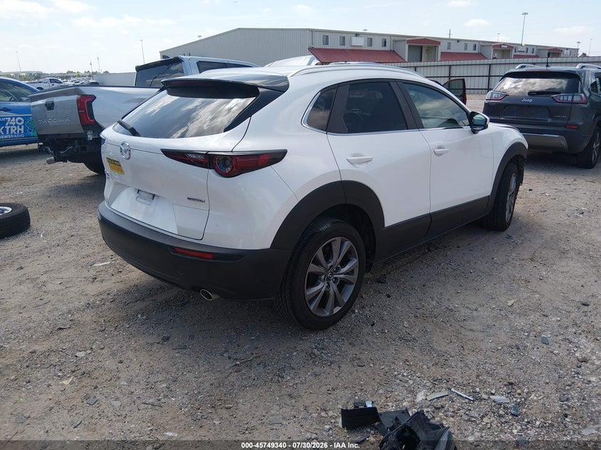 2025 Mazda Cx-30 VIN 3MVDMBCM0SM776272 IAAI salvage auction — FRONT END, Original (Texas), sold $9,125 on 2026-09-03 (photo 4)