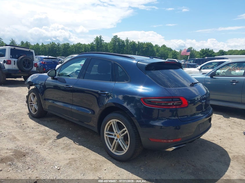 2017 Porsche Macan VIN WP1AA2A51HLB06134 IAAI salvage auction — FRONT END, Salvage Title, sold $6,825 on 2026-09-06 (photo 3)